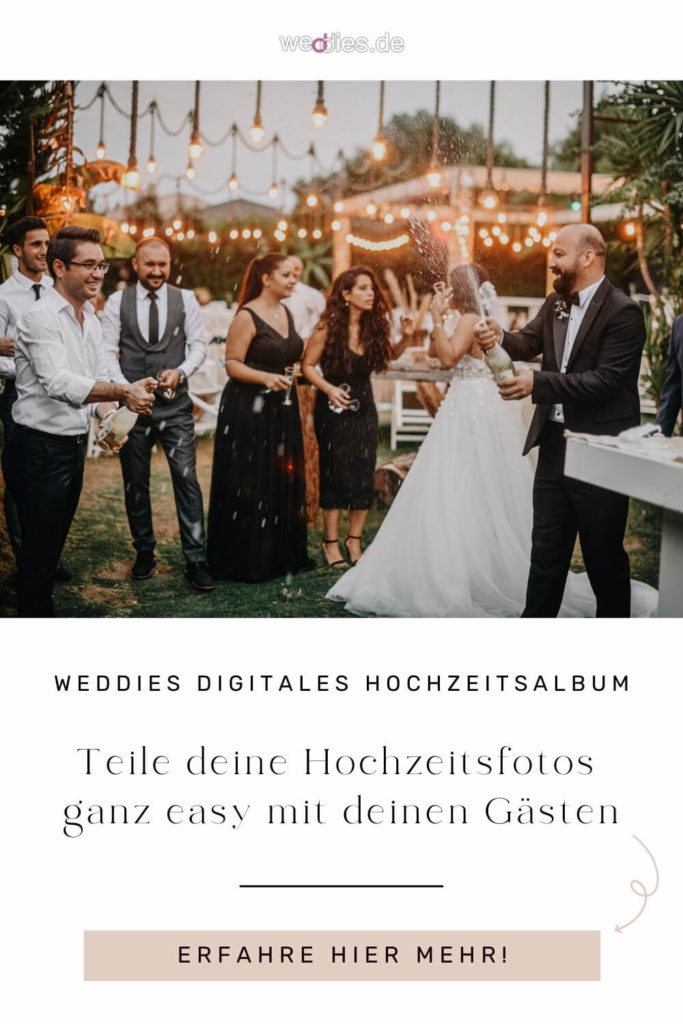 Hochzeitsfotos ganz easy mit Gästen teilen- mit weddies