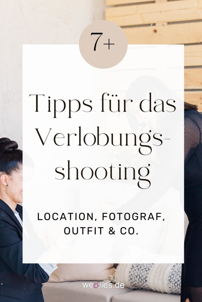 Tipps für das Verlobungsshooting