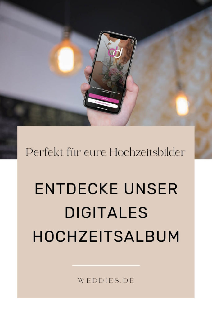 Perfekt für Hochzeitsbilder - weddies Online Hochzeitsalbum