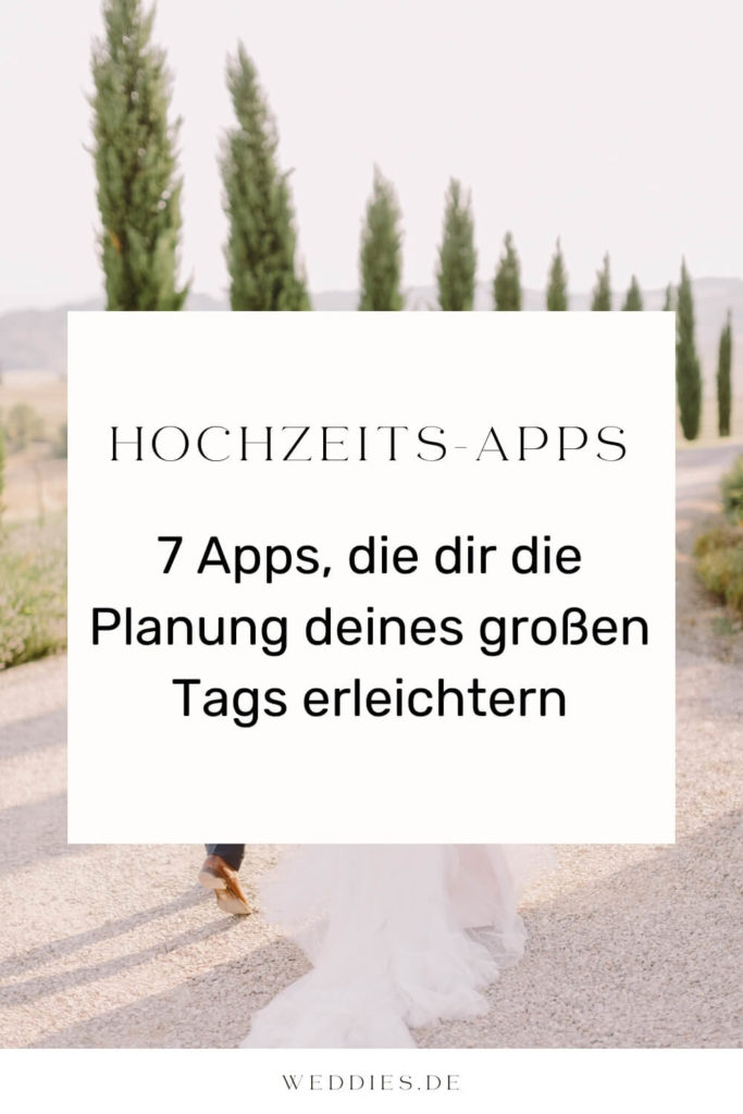 Hochzeits-Apps die dir die Planung der Hochzeit erleichtern